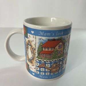 Avon "Mom's Love is the Best" Decorative Mug Coffee Cup